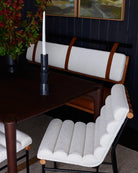 White Boucle / White Oak