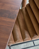 Cognac Velvet / Walnut