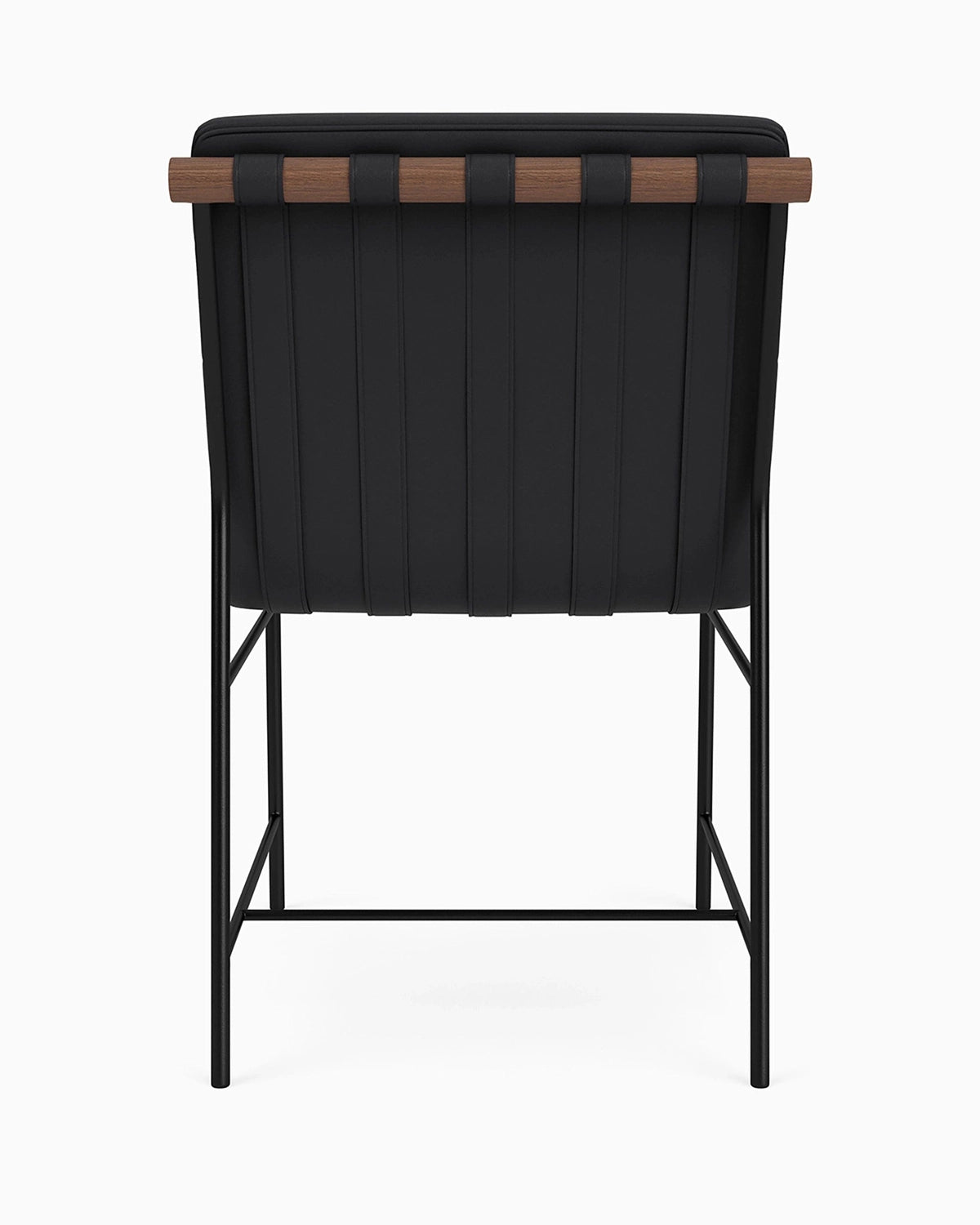 Black Leather / Walnut