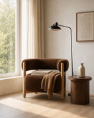 Cognac Velvet / White Oak