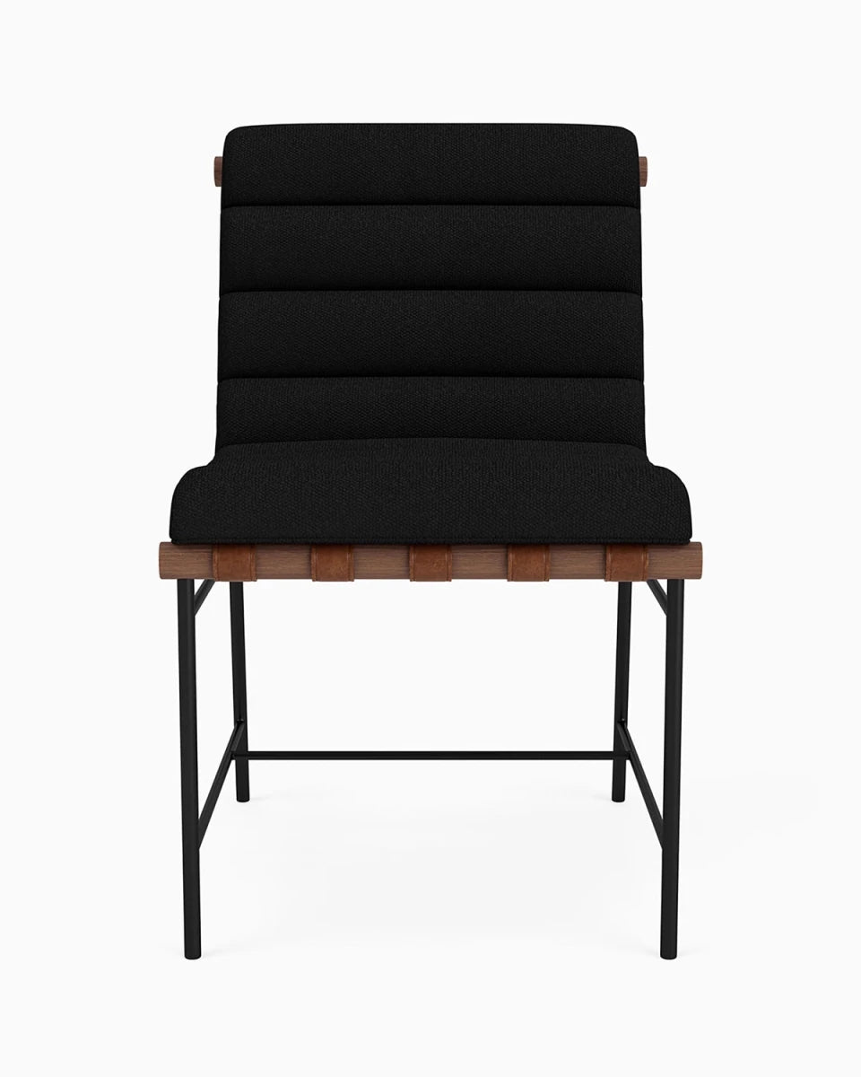 Charcoal Boucle / Walnut