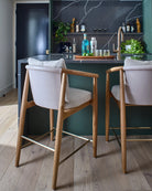 Latte Basketweave / Pearl Leather / White Oak