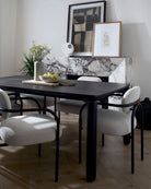 Ebony / 78" x 42" | Seats 6