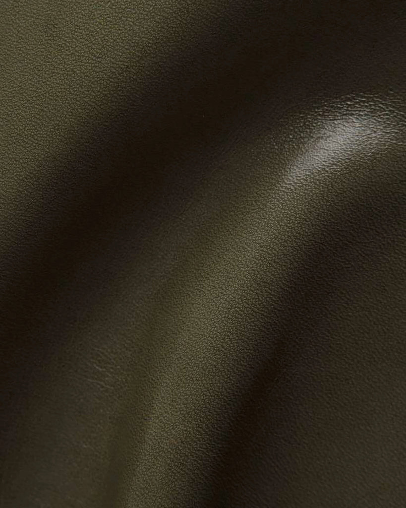 Evergreen Leather / White Oak
