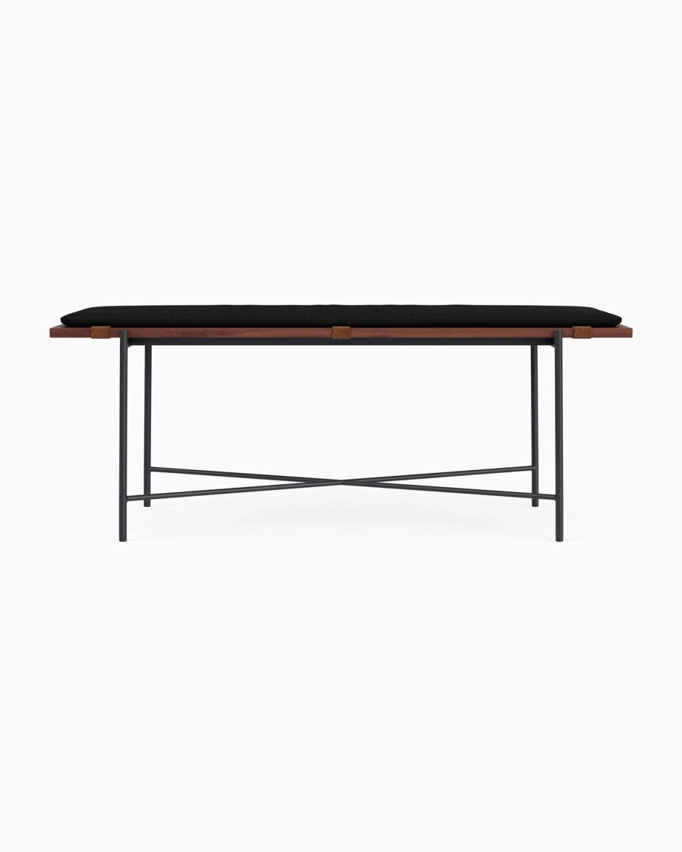 Charcoal Boucle / Walnut