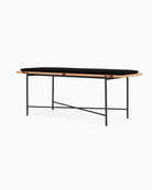 Charcoal Boucle / White Oak