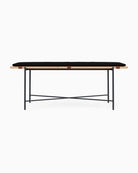 Charcoal Boucle / White Oak