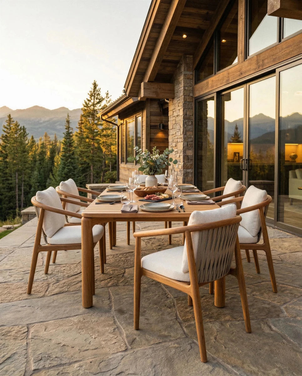 Dove FIQA Boucle / Tan Outdoor Rope