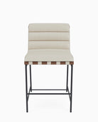 Pearl Leather / Walnut / Counter (24" Height)