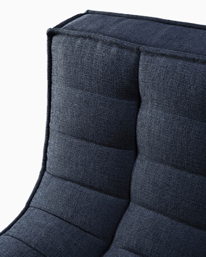 Eco Fabric Graphite / Three Seater