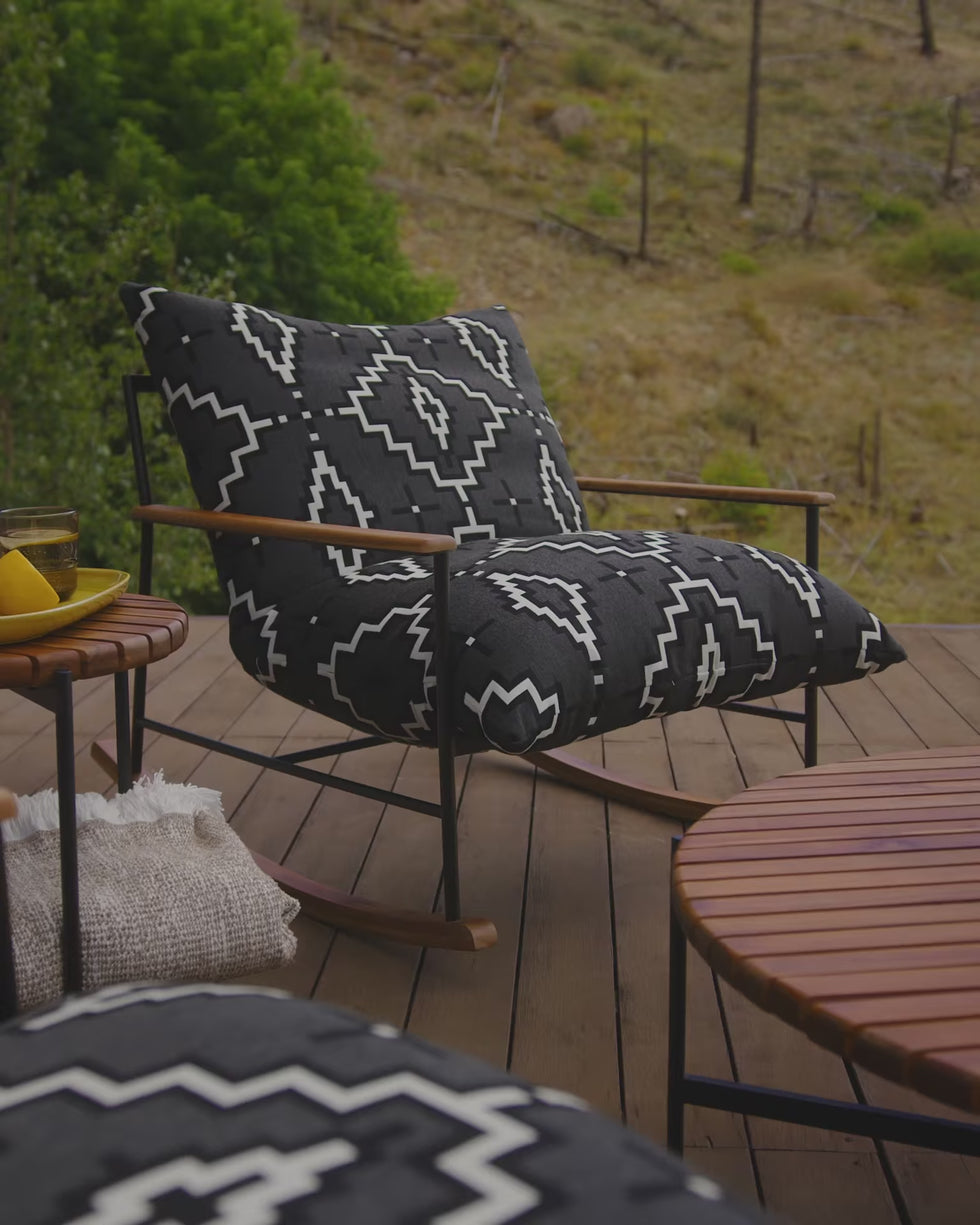 Outdoor Vail Rocker | Modern Outdoor Lounge Rocking Chair – Denver Modern