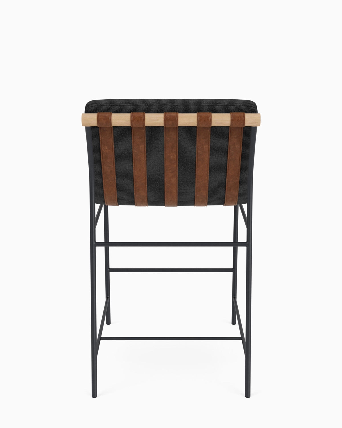 Charcoal Boucle / White Oak / Counter (24&quot; Height)