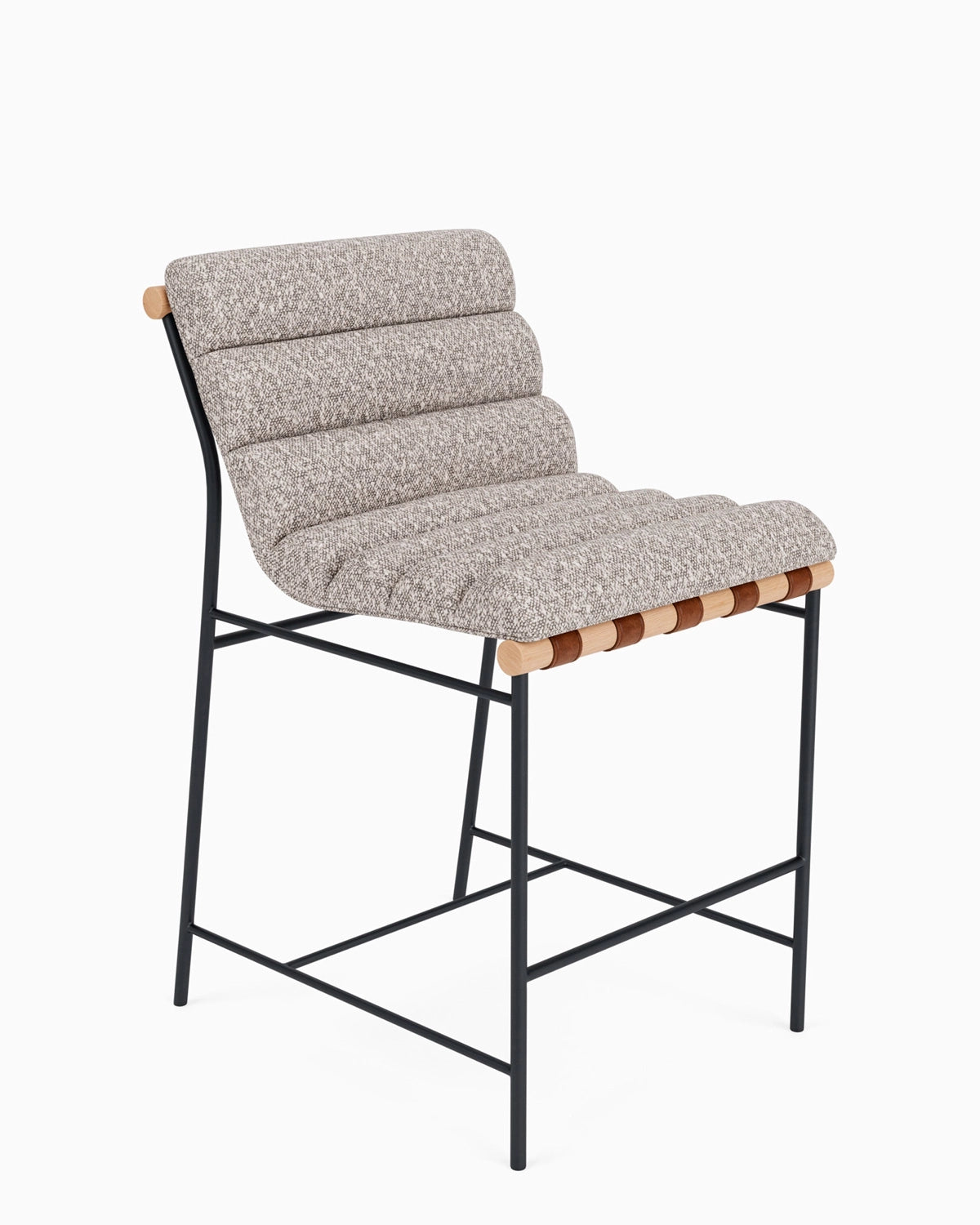 Stone Boucle / White Oak / Counter (24&quot; Height)