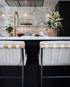 Pearl Linen / White Oak / Counter (24" Height)