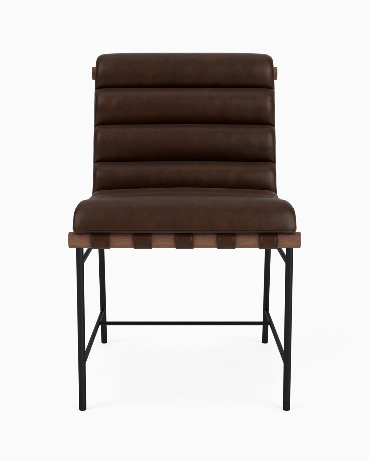 Maple Brown Leather / Walnut