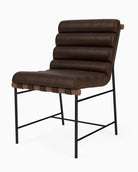 Maple Brown Leather / Walnut