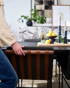 Charcoal Boucle / Walnut