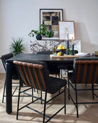 Charcoal Boucle / Walnut