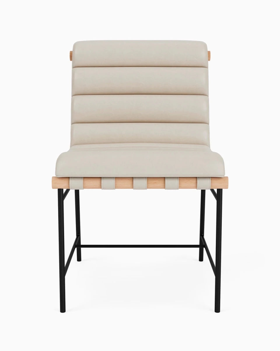 Pearl Leather / White Oak