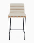 Pearl Leather / White Oak / Bar (30" Height)