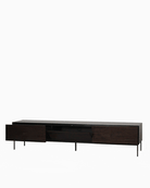 Black Teak / Two Drawers (95.5")