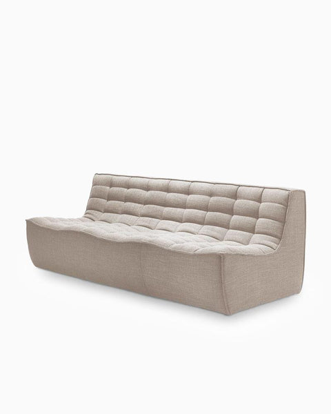 Beige / Three Seater