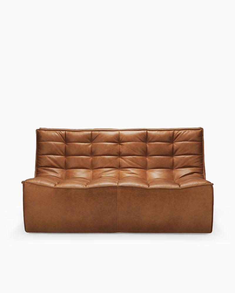 Togo Armchair Tan Real Leather